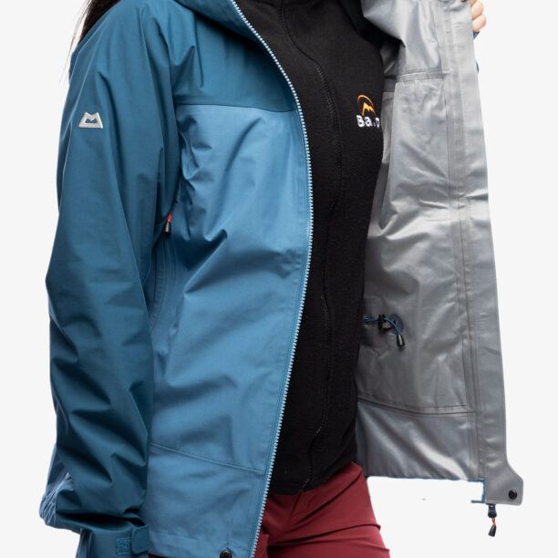 Original Geaca GORE-TEX femei Mountain Equipment Makalu Jacket - stellar blue/majolica blue