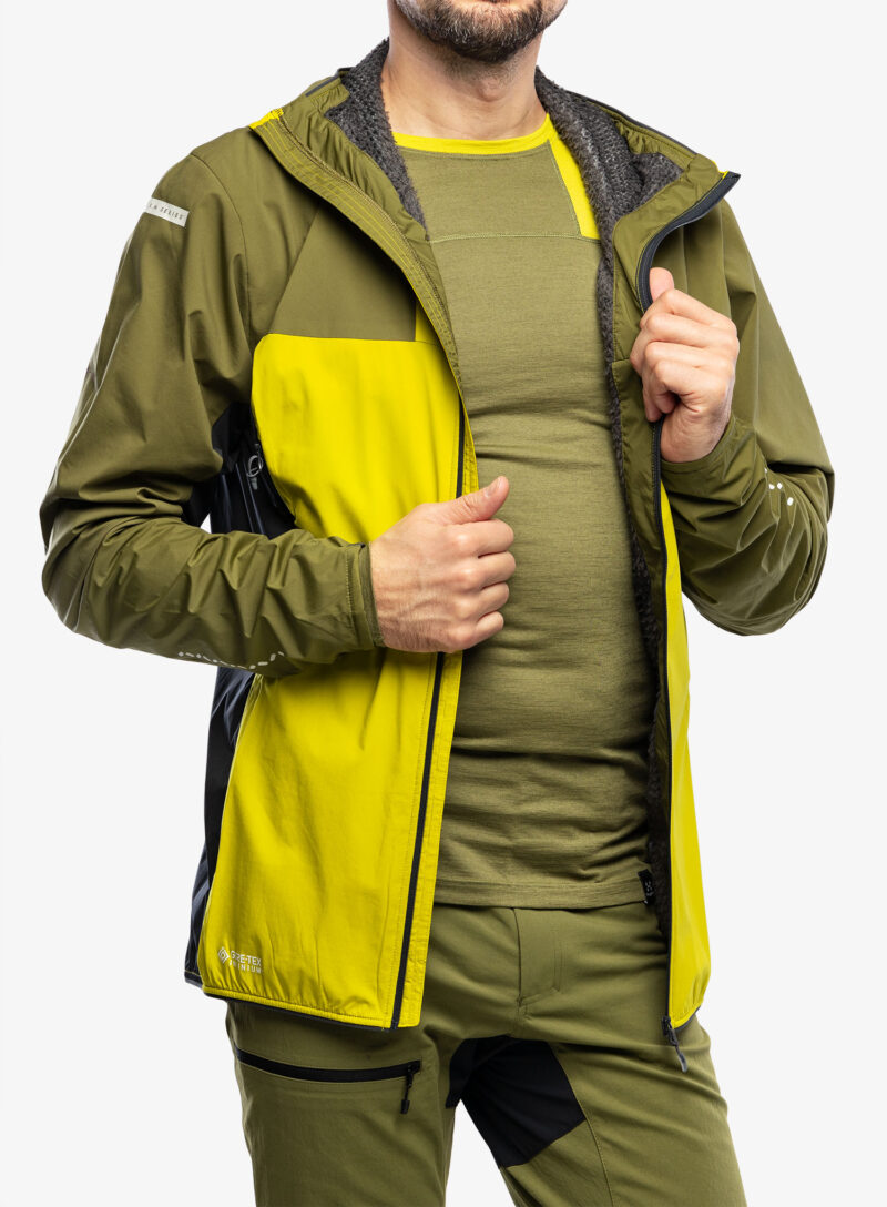 Cumpăra Geaca Haglofs L.I.M Alpha Hood - aurora/olive green