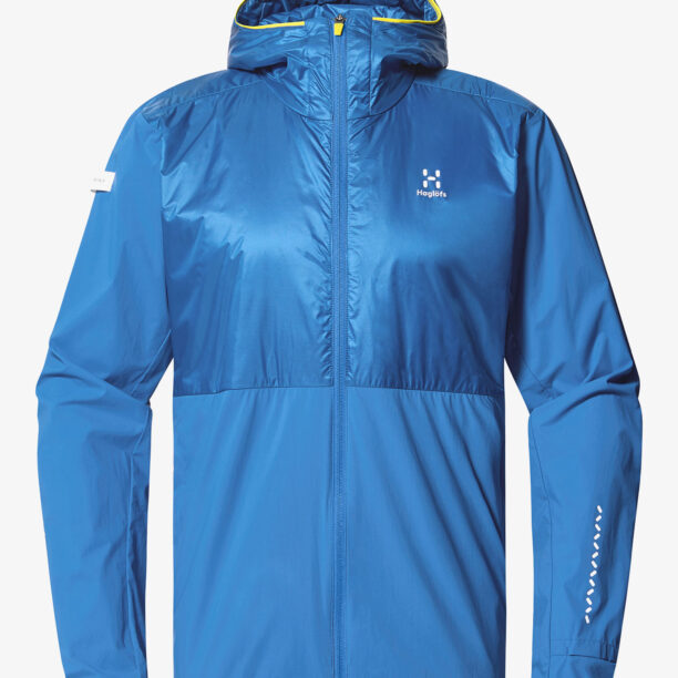 Preţ Geaca Haglofs L.I.M Tempo Trail Mimic Hood - electric blue