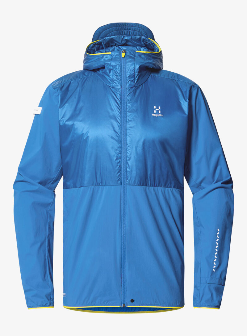 Preţ Geaca Haglofs L.I.M Tempo Trail Mimic Hood - electric blue