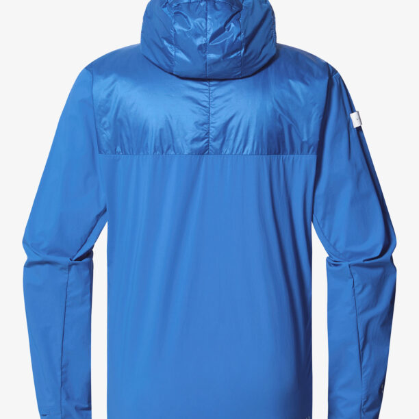 Original Geaca Haglofs L.I.M Tempo Trail Mimic Hood - electric blue