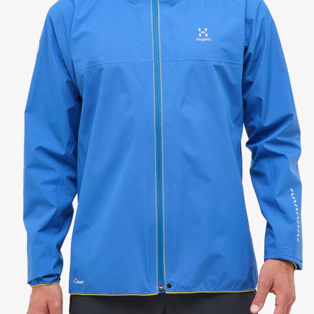 Geaca Haglofs L.I.M Tempo Trail Mimic Hood - electric blue