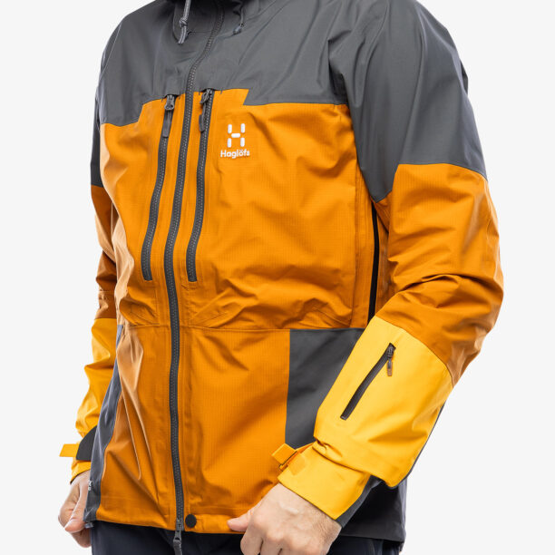 Cumpăra Geaca Haglofs Spitz GTX Pro Jacket - golden brown/magnetite