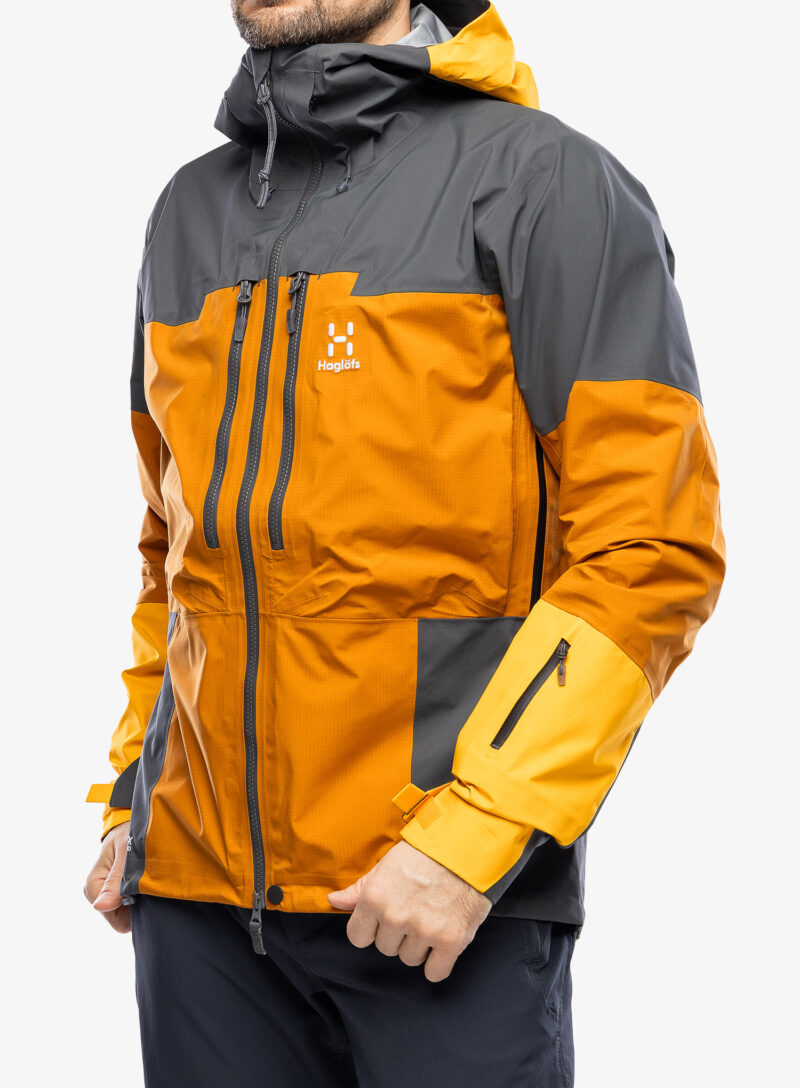 Cumpăra Geaca Haglofs Spitz GTX Pro Jacket - golden brown/magnetite