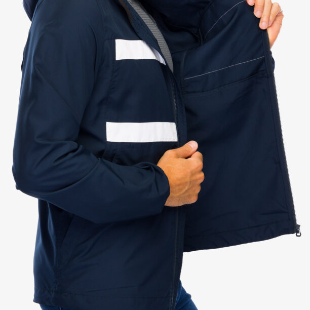 Preţ Geaca Helly Hansen Salt Striped Windbreaker Jacket - navy