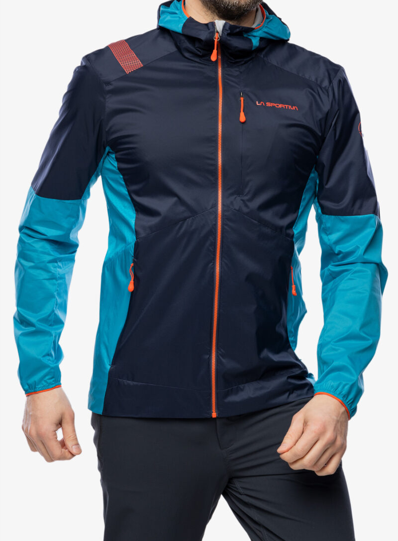 Geaca La Sportiva Across Lite Jacket - deep sea/tropic blue