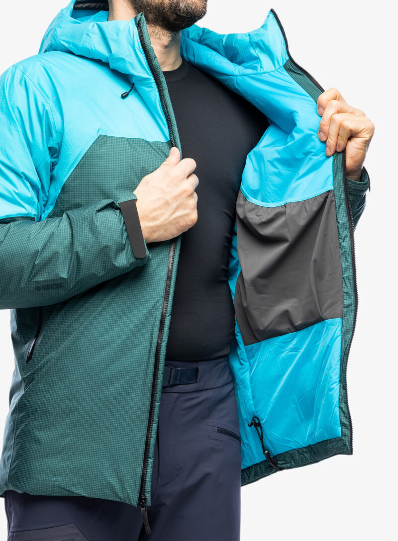 Preţ Geaca Softshell Arcteryx Rush Insulated Jacket - blue tetra/pytheas