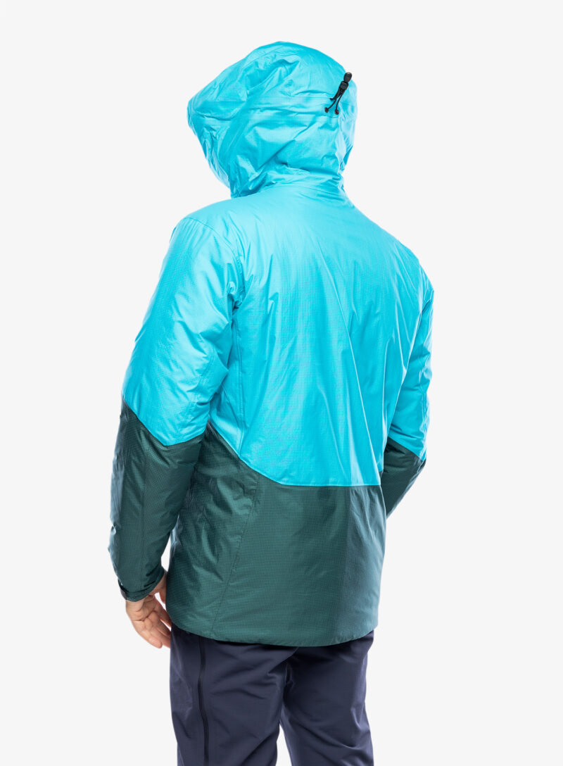 Original Geaca Softshell Arcteryx Rush Insulated Jacket - blue tetra/pytheas