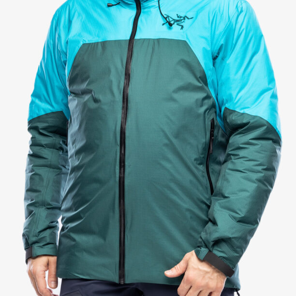 Geaca Softshell Arcteryx Rush Insulated Jacket - blue tetra/pytheas