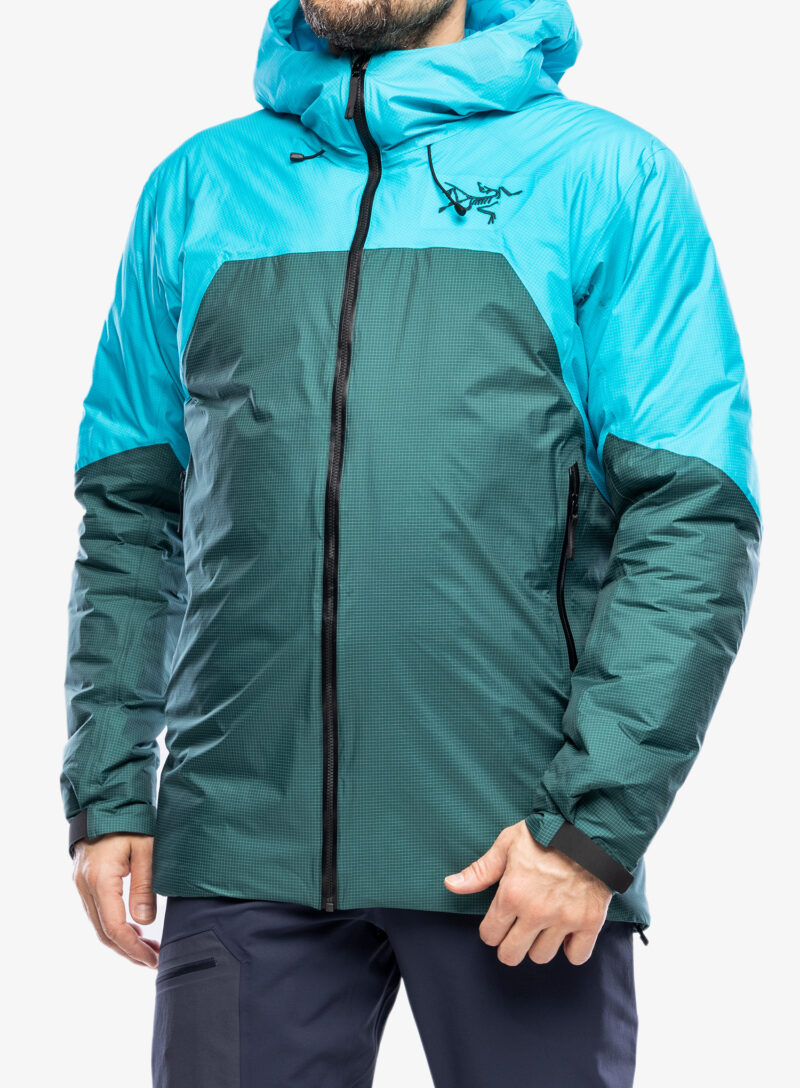 Geaca Softshell Arcteryx Rush Insulated Jacket - blue tetra/pytheas