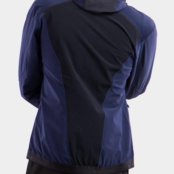 Geaca Softshell BlackYak Dangi Hoody - blue print preţ