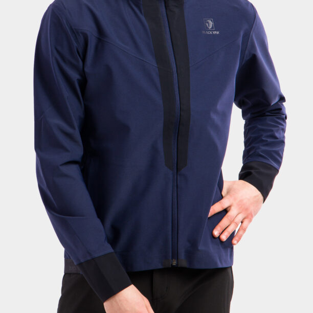 Geaca Softshell BlackYak Dangi Hoody - blue print