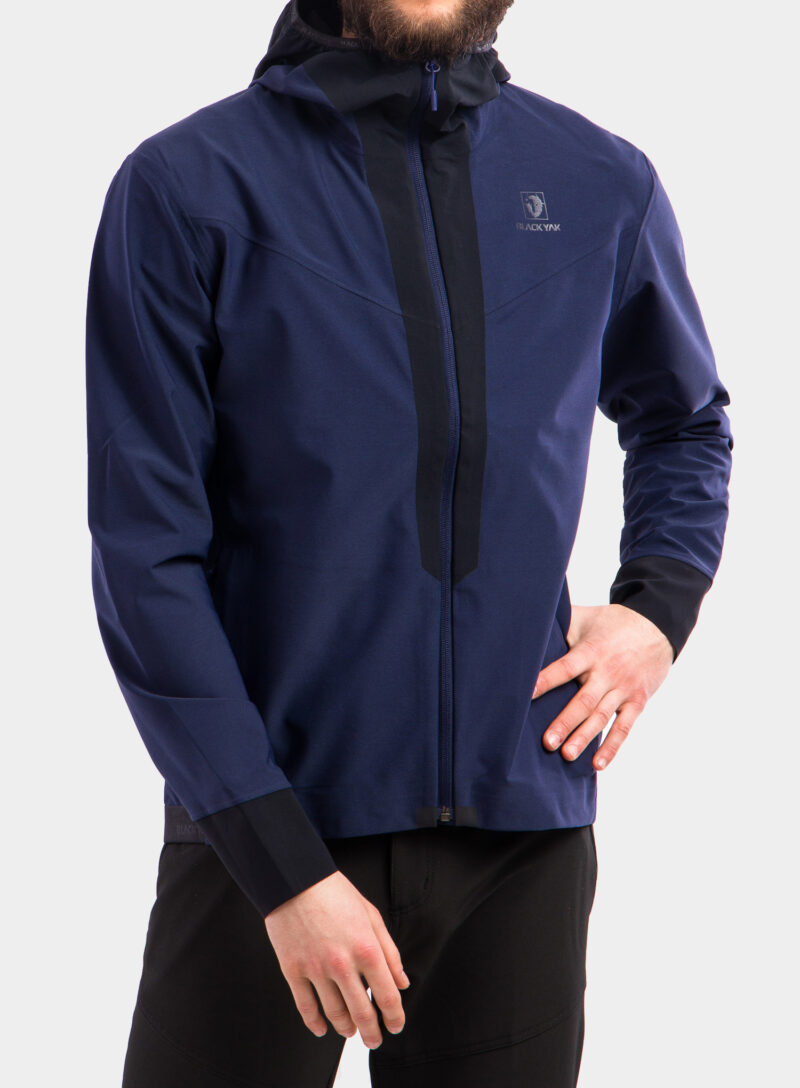 Geaca Softshell BlackYak Dangi Hoody - blue print