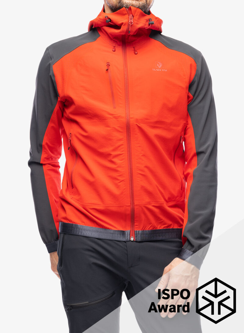 Geaca Softshell BlackYak Modicana Jacket - fiery red