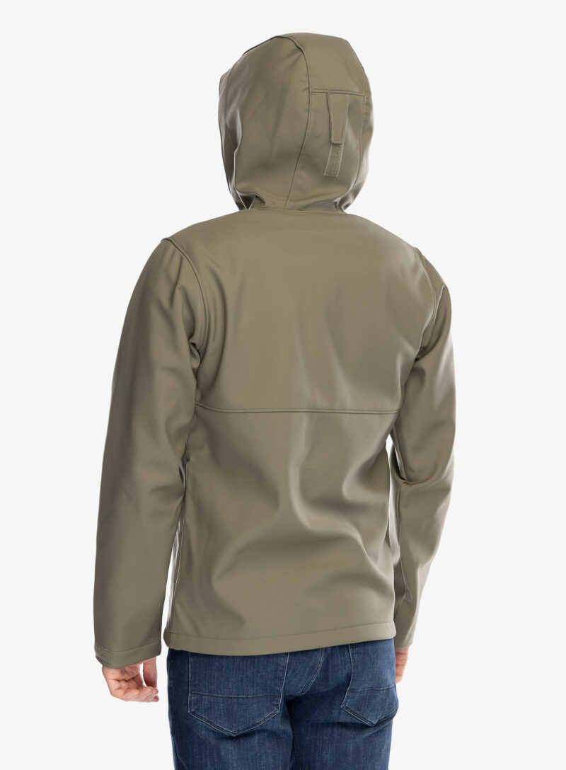 Original Geaca Softshell Columbia Ascender II Hooded Softshell Jacket - stone green