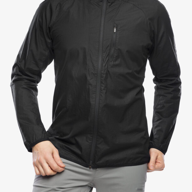 Geaca Softshell Icebreaker Shell+ Cotton Windbreaker - black