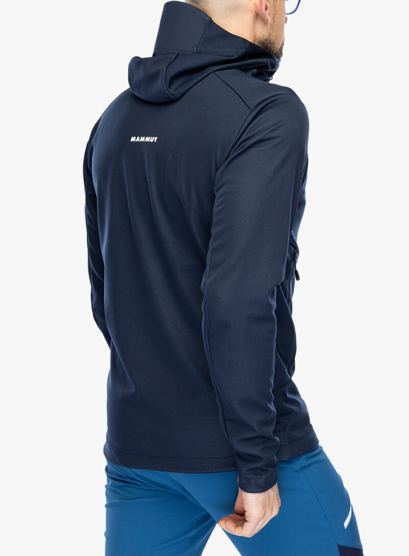 Preţ Geaca Softshell Mammut Ultimate VII SO Hooded Jacket - marine