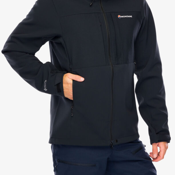 Cumpăra Geaca Softshell Montane Windjammer XPD Hoodie - black