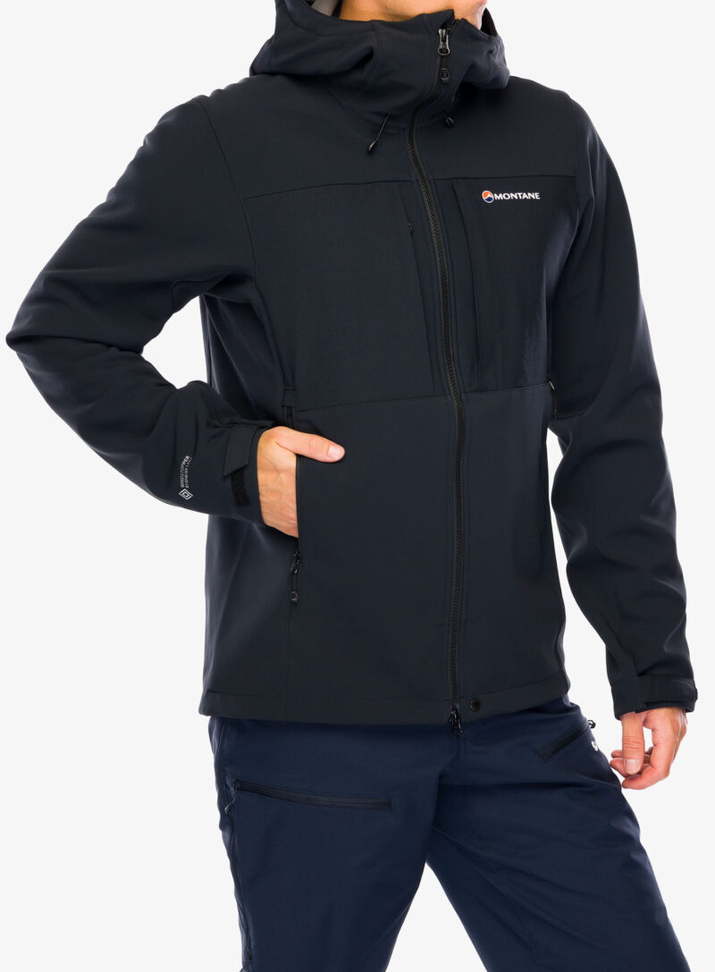 Cumpăra Geaca Softshell Montane Windjammer XPD Hoodie - black