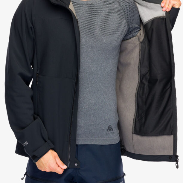 Original Geaca Softshell Montane Windjammer XPD Hoodie - black