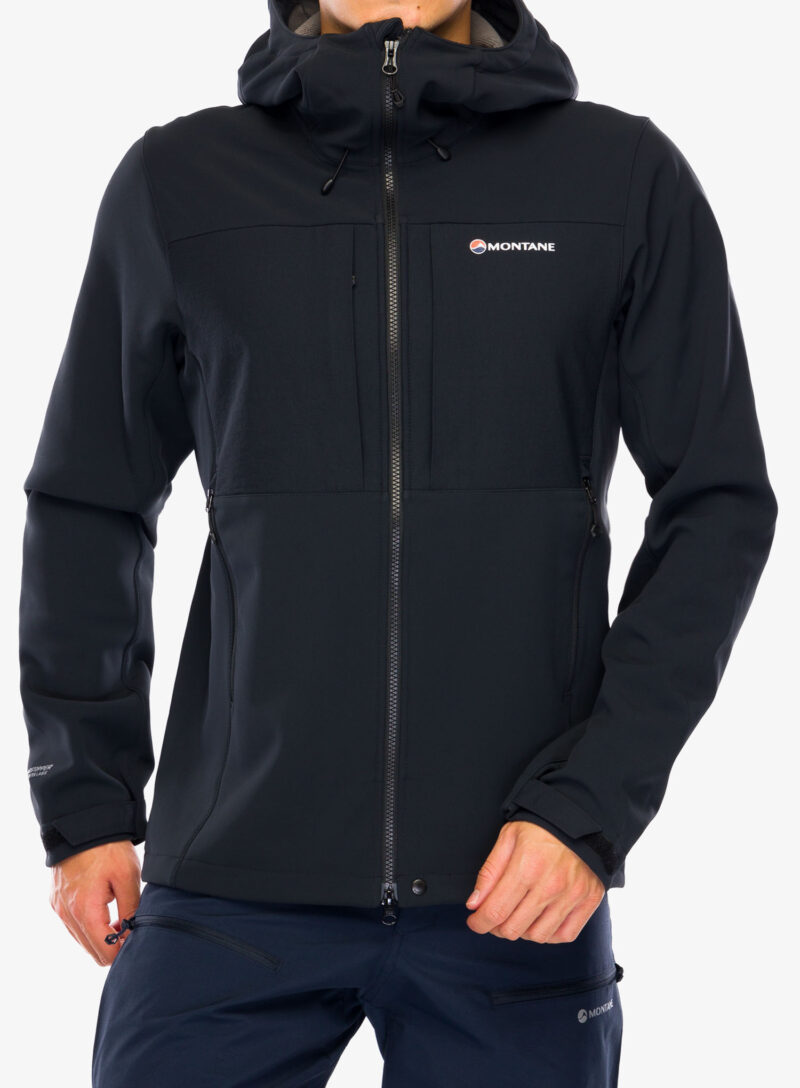 Geaca Softshell Montane Windjammer XPD Hoodie - black