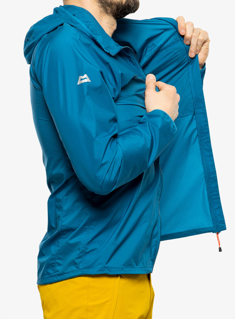 Preţ Geaca Softshell Mountain Equipment Aerofoil Full Zip Jacket - alto blue