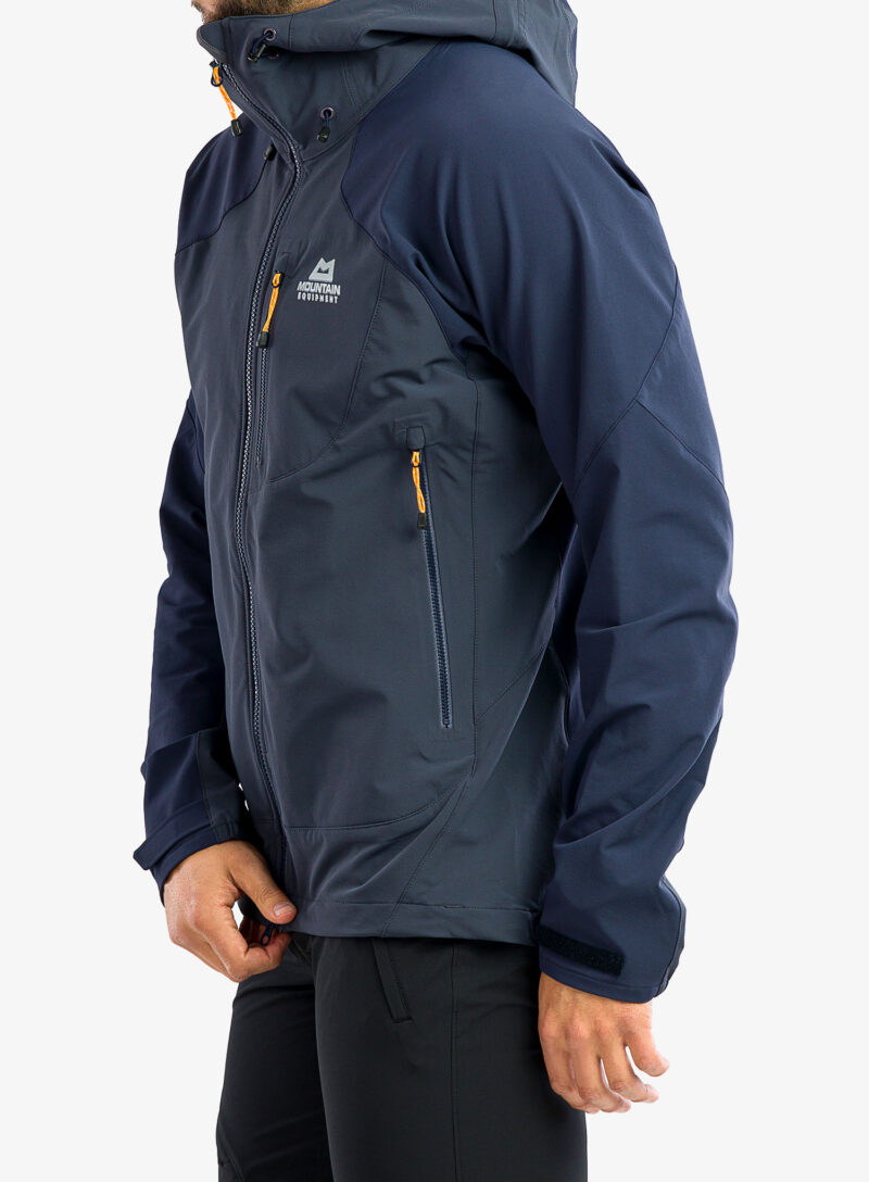 Cumpăra Geaca Softshell Mountain Equipment Frontier Hooded Jacket - ombre blue/cosmos