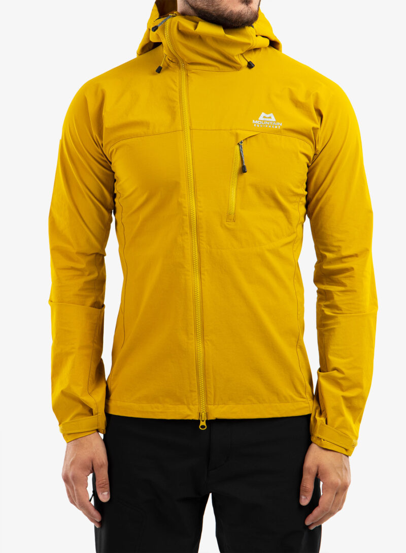 Geaca Softshell Mountain Equipment Squall Hooded Jacket - acid