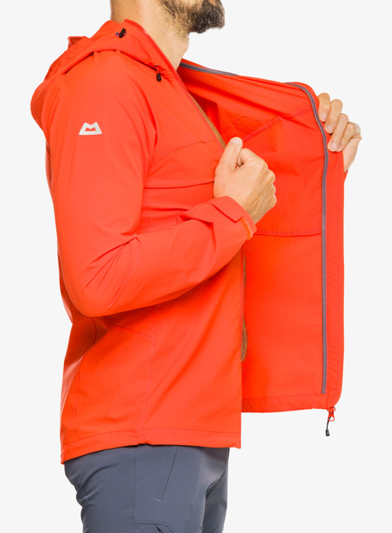 Preţ Geaca Softshell Mountain Equipment Squall Hooded Jacket - cardinal orange