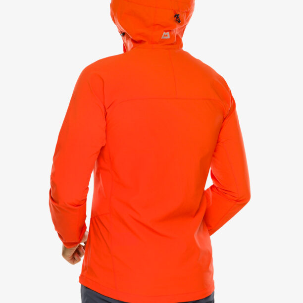 Original Geaca Softshell Mountain Equipment Squall Hooded Jacket - cardinal orange