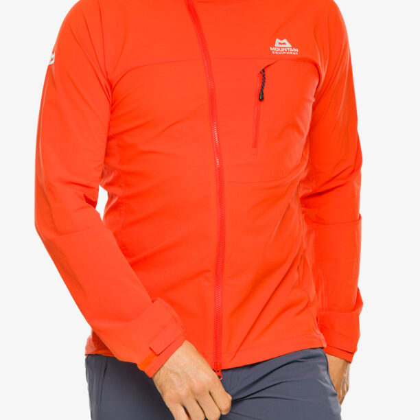 Geaca Softshell Mountain Equipment Squall Hooded Jacket - cardinal orange