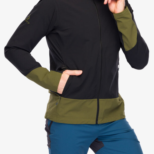 Cumpăra Geaca Softshell SCOTT JKT Explorair Softshell SL - black/fir green