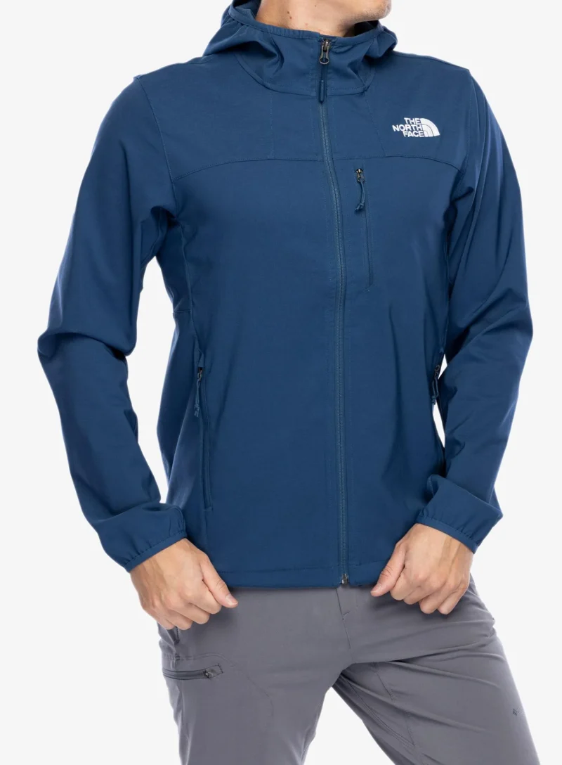 Cumpăra Geaca Softshell The North Face Nimble Hoodie - shady blue