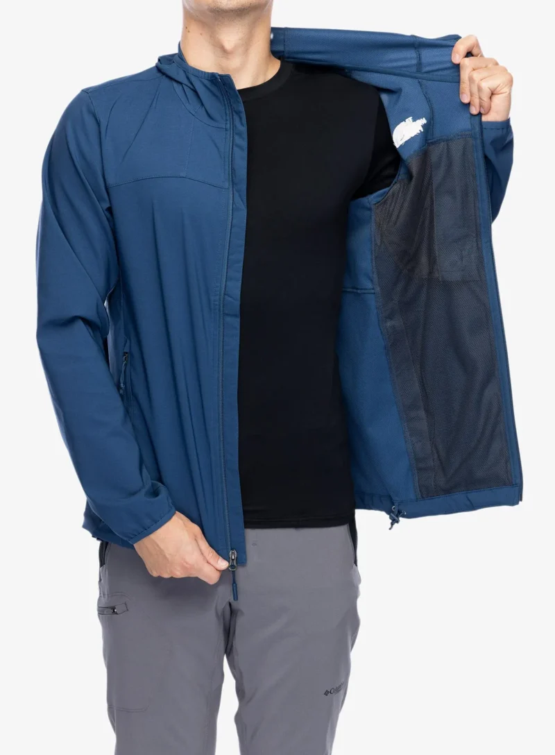 Preţ Geaca Softshell The North Face Nimble Hoodie - shady blue