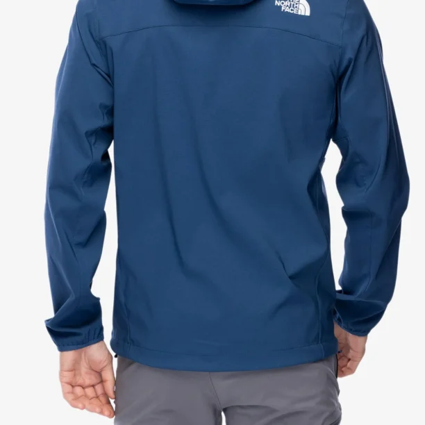 Original Geaca Softshell The North Face Nimble Hoodie - shady blue