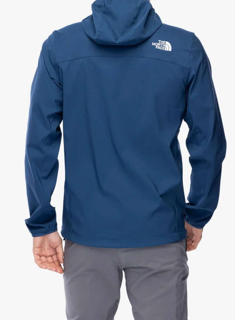 Original Geaca Softshell The North Face Nimble Hoodie - shady blue