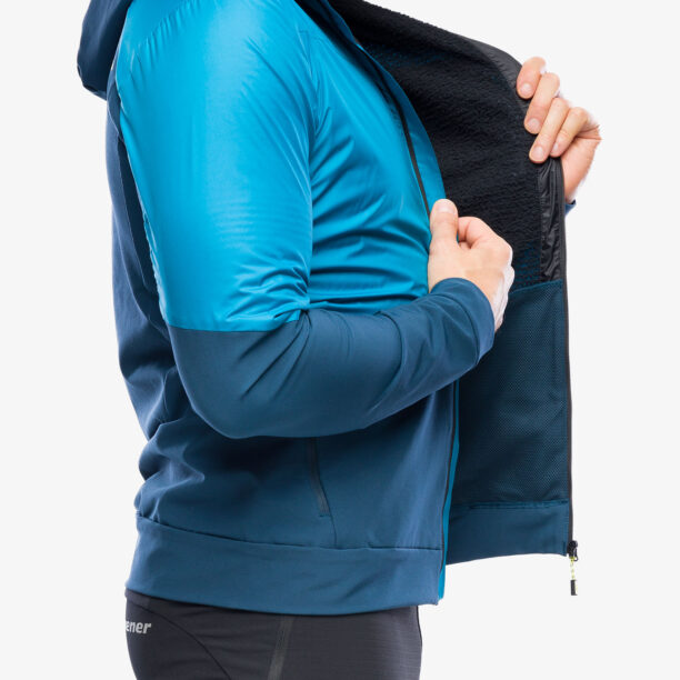 Original Geaca Softshell Ziener Nicolo - teal crystal