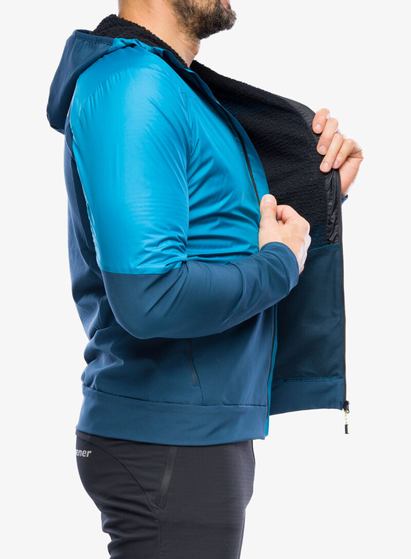 Original Geaca Softshell Ziener Nicolo - teal crystal