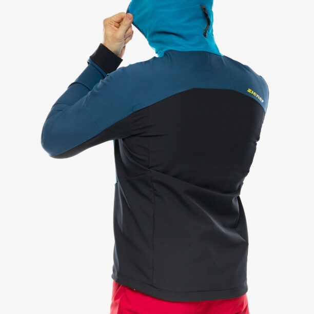 Geaca Softshell Ziener Nikado - hale navy/teal crystal preţ