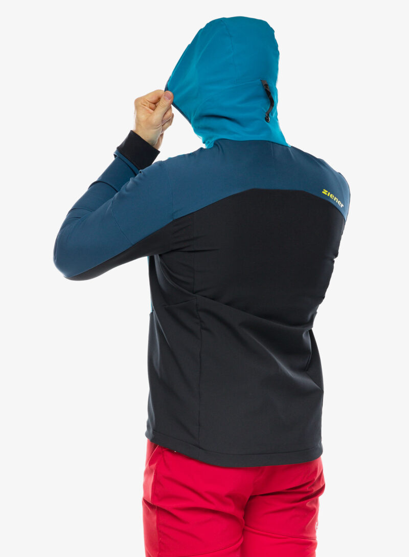 Geaca Softshell Ziener Nikado - hale navy/teal crystal preţ