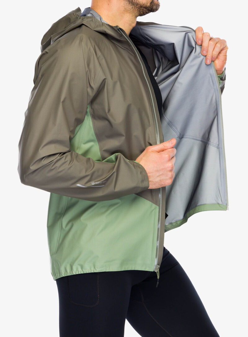 Preţ Geaca alergare Arcteryx Norvan Shell Jacket - forage/chloris