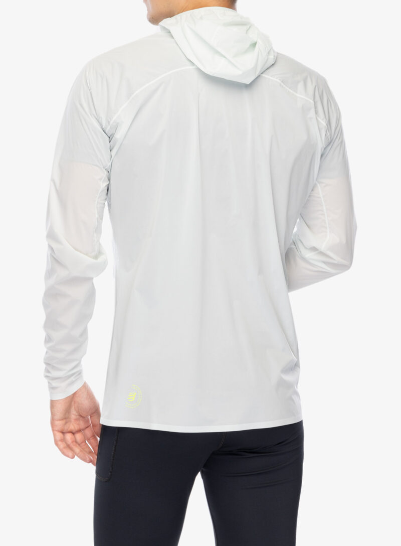 Geaca alergare Compressport Hurricane Waterproof 10/10 Jacket - ice flow preţ