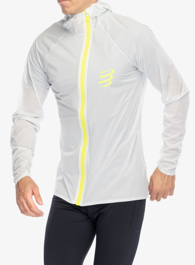 Cumpăra Geaca alergare Compressport Hurricane Waterproof 10/10 Jacket - ice flow