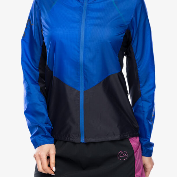 Geaca alergare femei Arcteryx Norvan Windshell Hoody - vitality/black sapphire