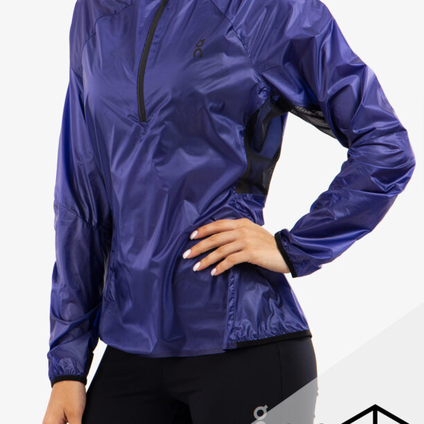 Geaca alergare femei On Running Zero Jacket - twilight