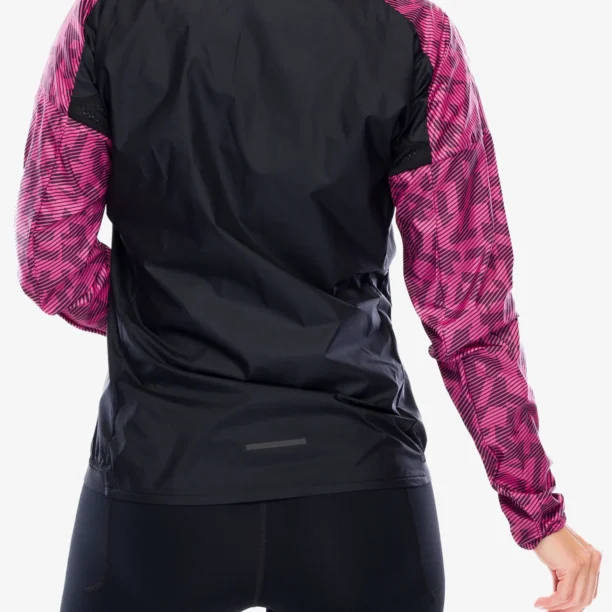 Geaca alergare femei adidas TERREX Trail Running Wind Jacket - pink fusion/aurora black preţ