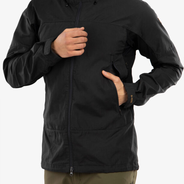 Cumpăra Geaca barbati Fjallraven Abisko Lite Trekking Jacket  - dark grey/black