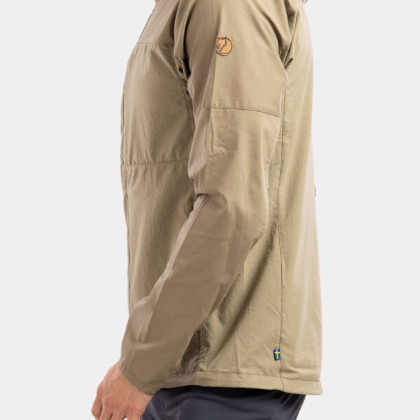 Original Geaca barbati Fjallraven Abisko Midsummer Jacket - savanna/light olive