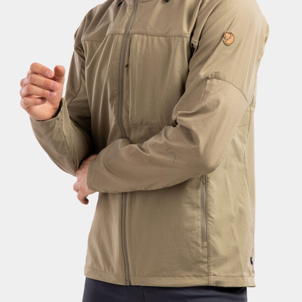 Geaca barbati Fjallraven Abisko Midsummer Jacket - savanna/light olive