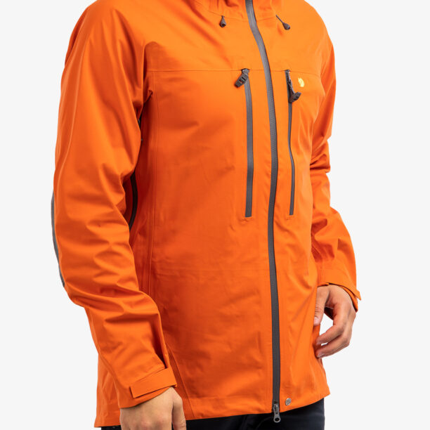 Cumpăra Geaca barbati Fjallraven Bergtagen Eco-Shell Jacket - hokkaido orange